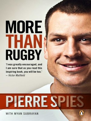 cover image of More than Rugby